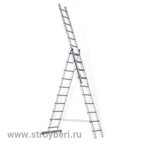 98210 Лестница универсальная 3-х секционная 10 ступеней (3х10)