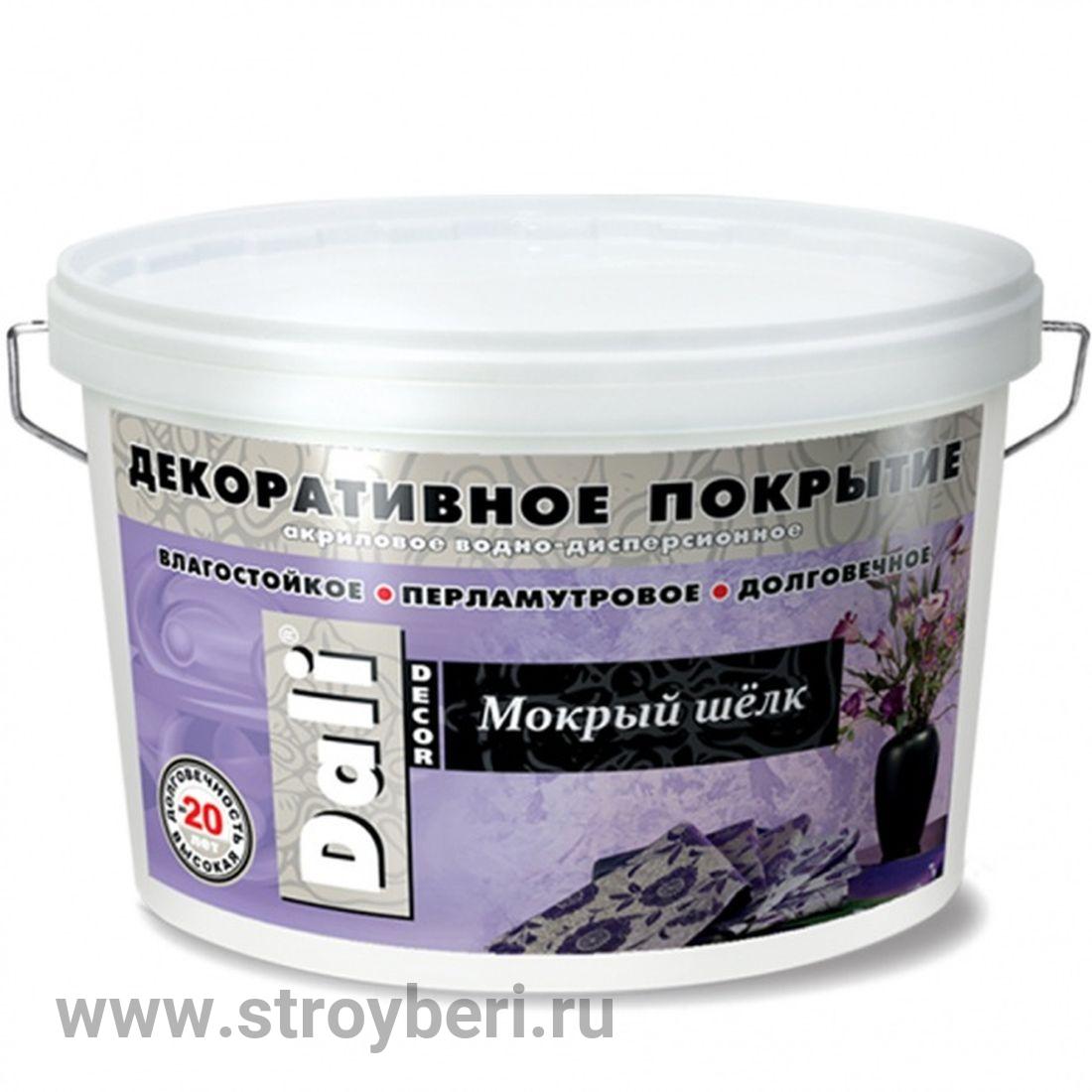 DALI-decor Штукатурка Мокрый шелк 5кг