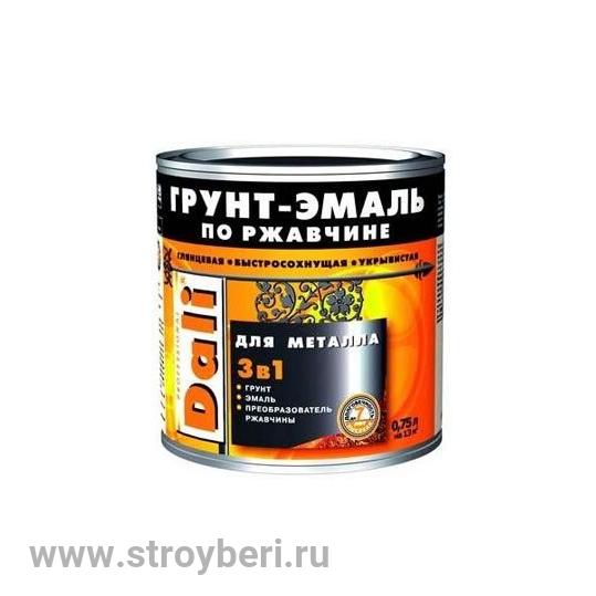 DALI Грунт-эмаль по ржавчине Желтый RAL1021 2л