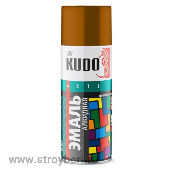 KU-1022 Аэрозольная краска КУДО RAL 8001 охра 0.52л
