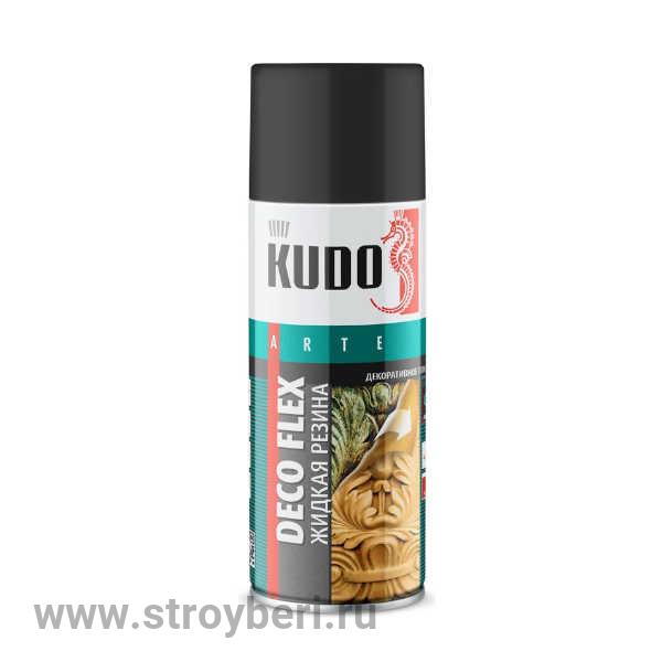 KU-5302 Жидкая резина КУДО (декоративное покрытие) черная 0,52л