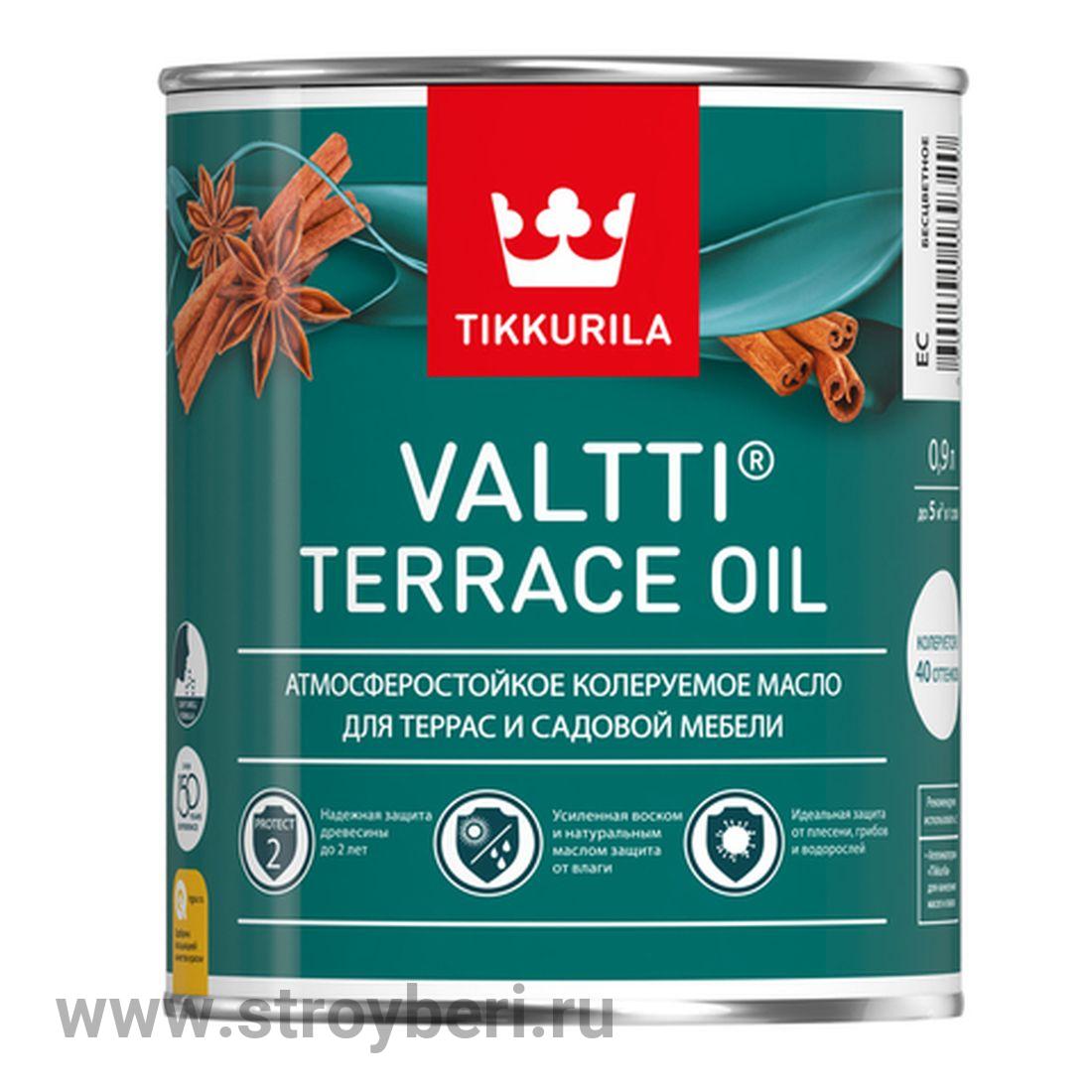 TIKKURILA VALTTI TERRACE OIL EC масло д/террас 0.9л