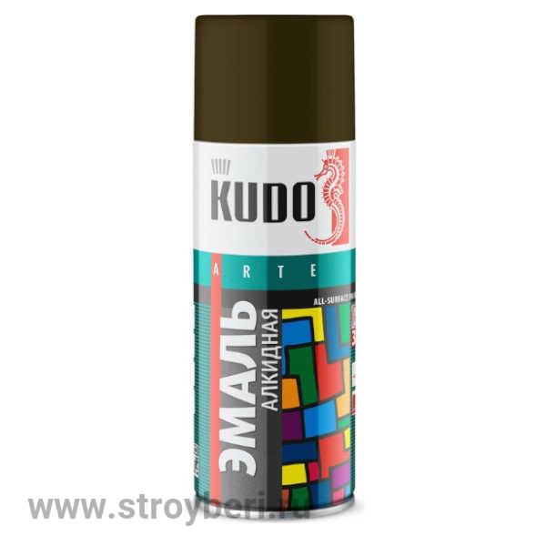 KU-1005 Аэрозольная краска КУДО RAL 6014 хаки 0.52л Д