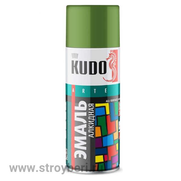 KU-1008 Аэрозольная краска КУДО RAL 6011 фисташковая 0.52л