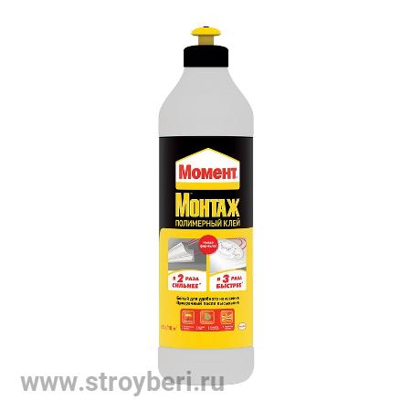 2231297 Клей полимерный Момент Монтаж 0,85 л.!