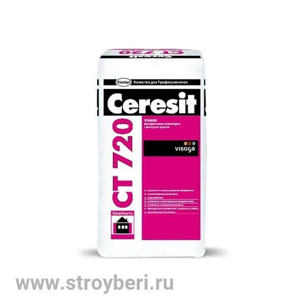 Декоративная штукатурка с эффектом 'дерево' Церезит СТ-720/25 VISAGE