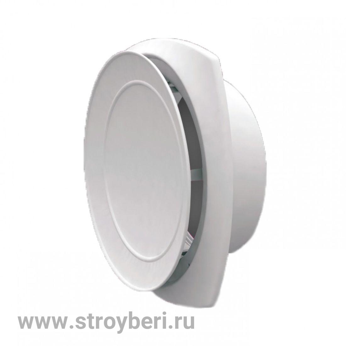 12,5АПП, Анемостат приточный регулируемый с фланцем АБС D125