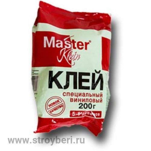 Клей обойный 'Master Klein' специальный виниловый,200гр.(мягк.пачка) (24шт/кор)