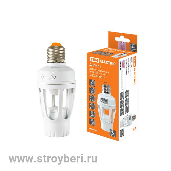 SQ0324-0016 ДДПт-01 60Вт, 10-300с, 6м, 3+Лк, 120(сбоку)+360(сверху)гр IP20, TDM