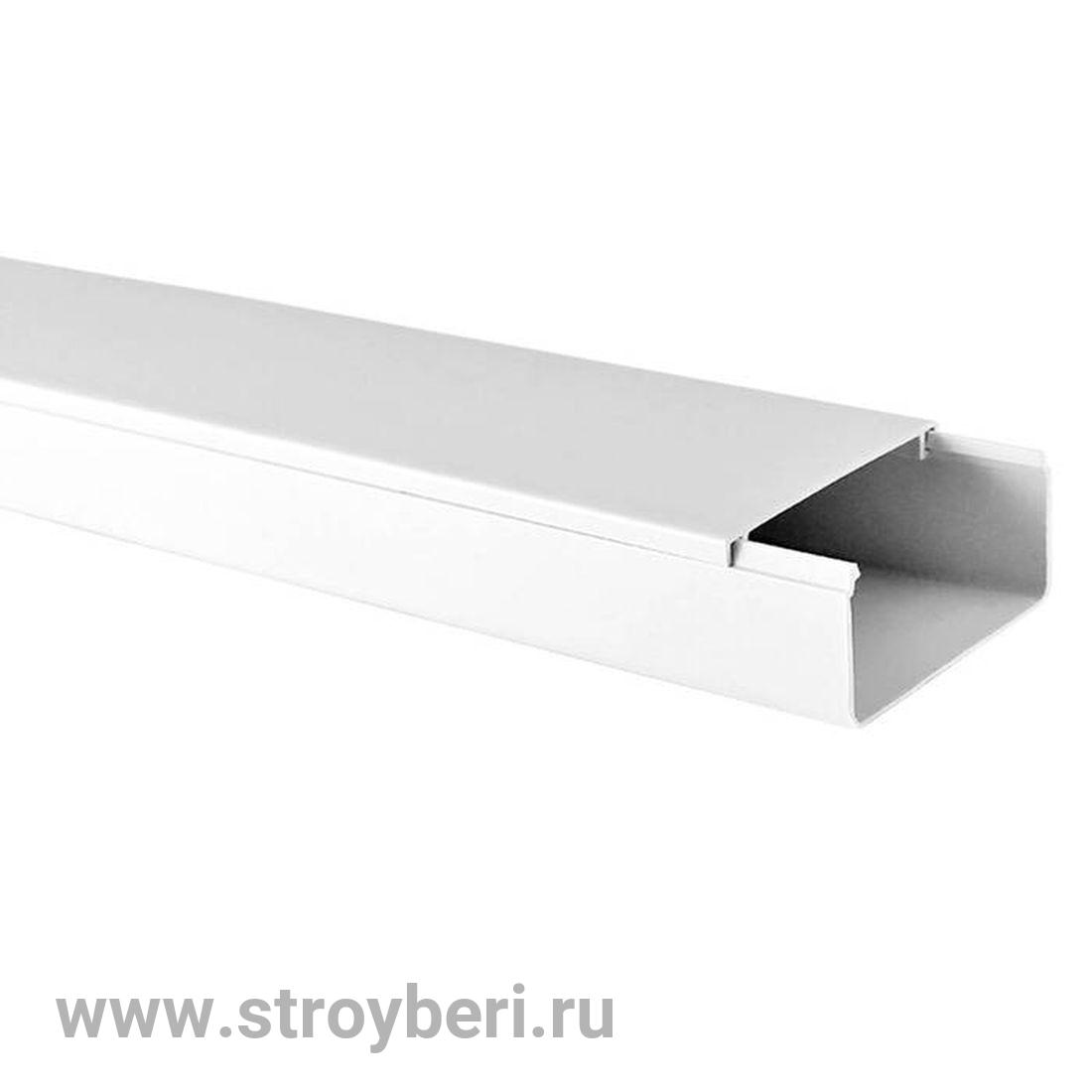 SQ0408-0514 Кабель-канал 100х40 (24 м) белый народный