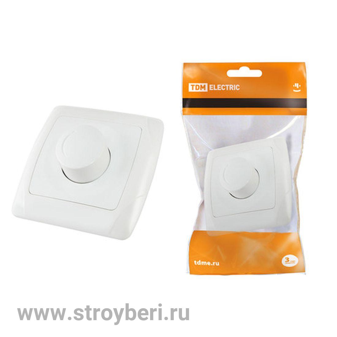 SQ1805-0009 Светорегулятор RL 600 Вт белый 'Онега' TDM