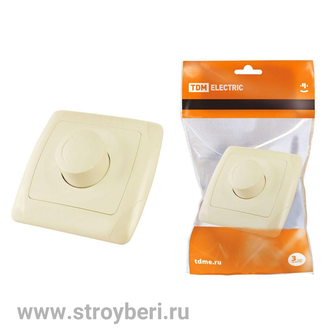 SQ1805-0038 Светорегулятор RL 600 Вт сл. кость 'Онега' TDM