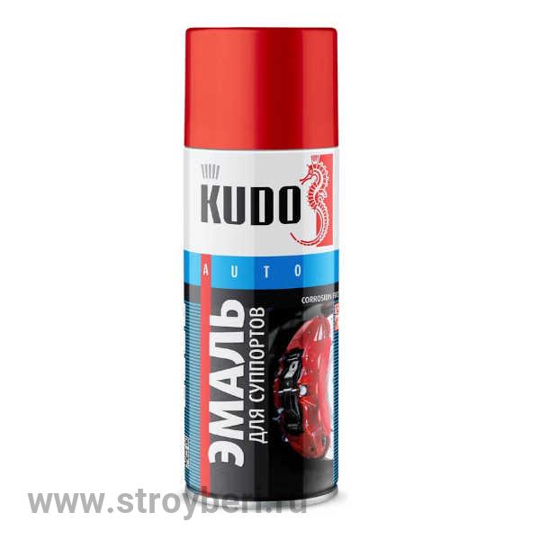 KU-5211 Эмаль КУДО для суппортов красная 0,52л