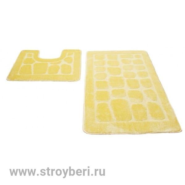 Коврики РР (полипропилен) 60*100+60*50 комплект Кремовый