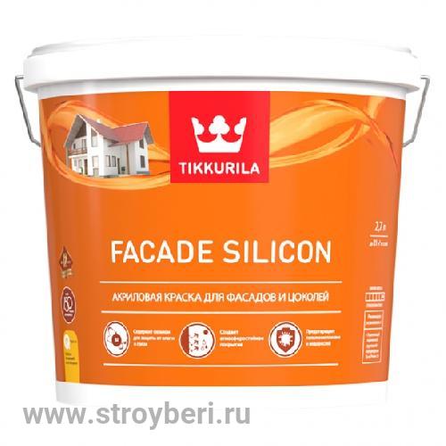 TIKKURILA FACADE SILICON краска фасадная VVA гл/мат 2.7л
