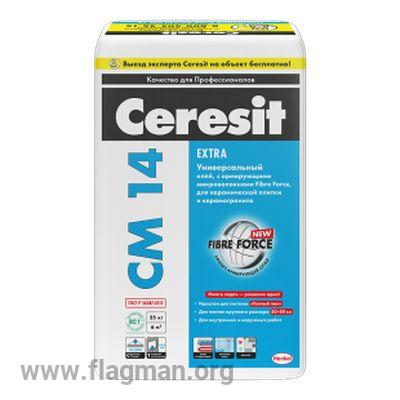 Клей для плитки Ceresit CM-14/5 кг