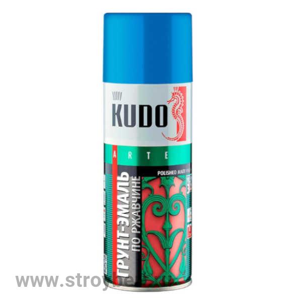 KU-315015 Грунт-эмаль КУДО по ржавчине голубая RAL 5015 0,52л