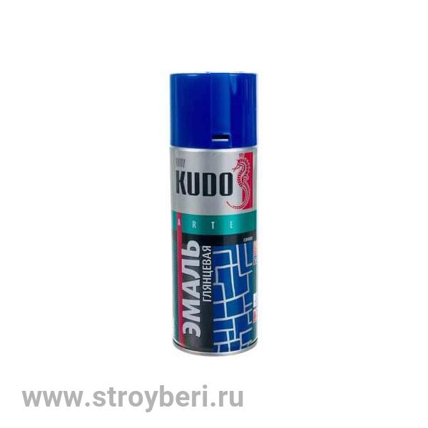 KU-10113 Аэрозольная краска КУДО RAL 5003 темно-синяя 0.52л