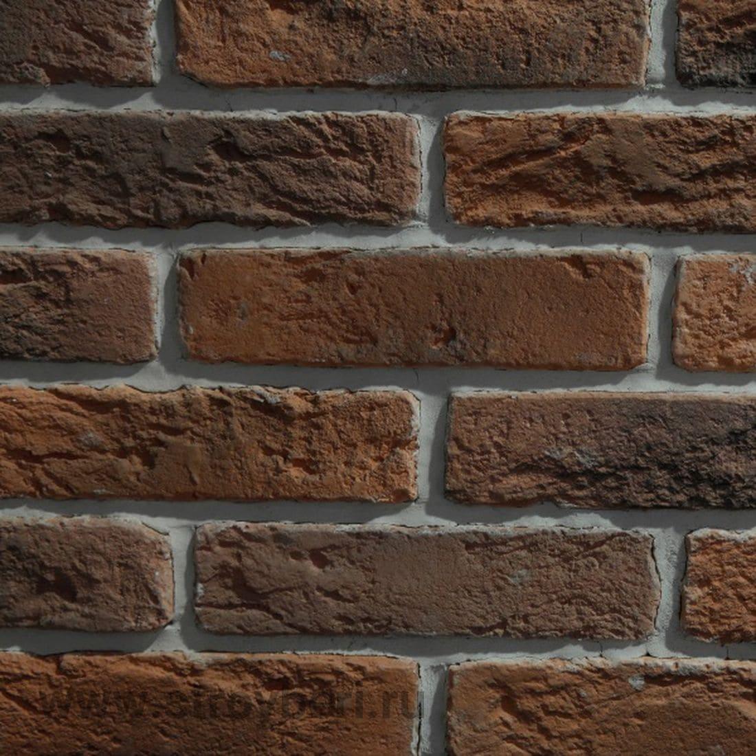 Искусственный камень 'Кирпич Амран' 0,35кв.м. 35шт. гипс НЕ ЗАКАЗЫВАТЬ