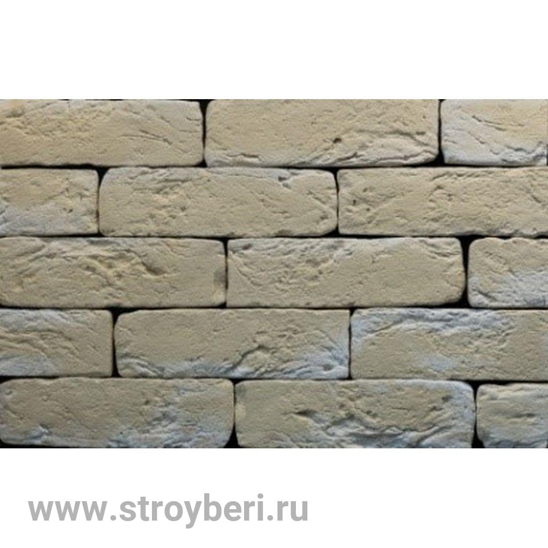 Искусственный камень 'Кирпич Гжельский' 0,63кв.м. 50шт. гипс НЕ ЗАКАЗЫВАТЬ