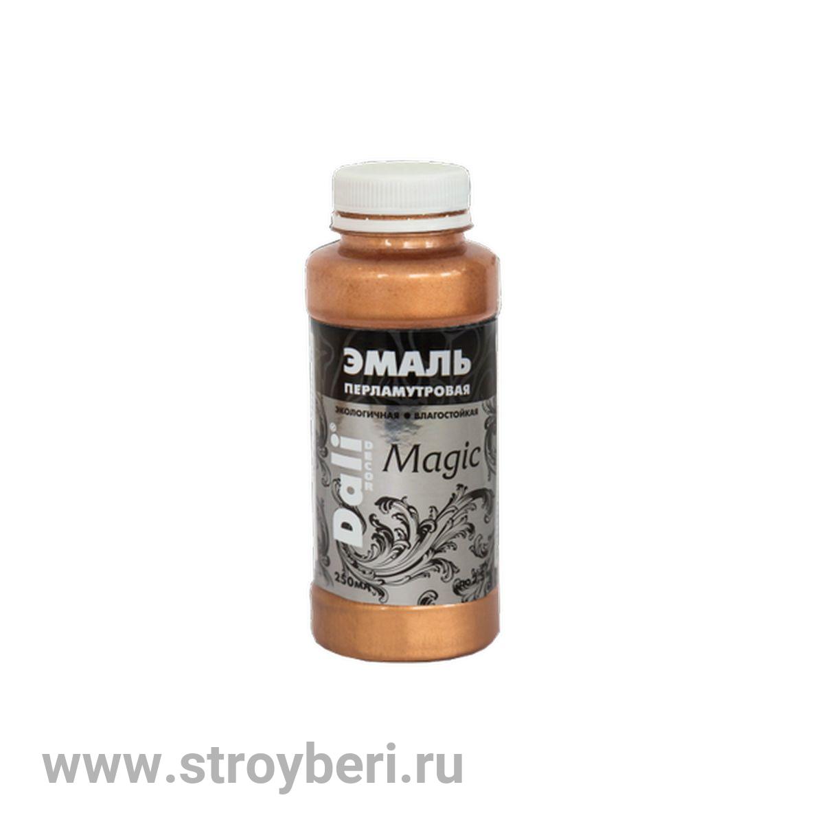 DALI-decor Magic Эмаль акриловая перламутровая Бронза 0.25л
