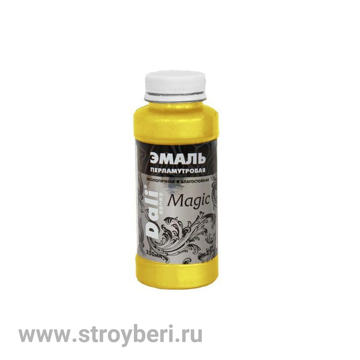 DALI-decor Magic Эмаль акриловая перламутровая Золото 0.25л