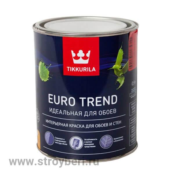 TIKKURILA EURO TREND A краска для обоев и стен 0.9л