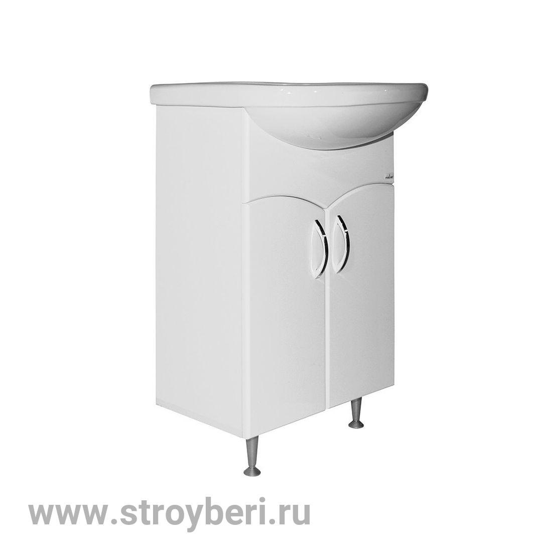 Тумба д/ванной 'ФОРМАТ-52' под ум.Альфана-52 (ПВХ)