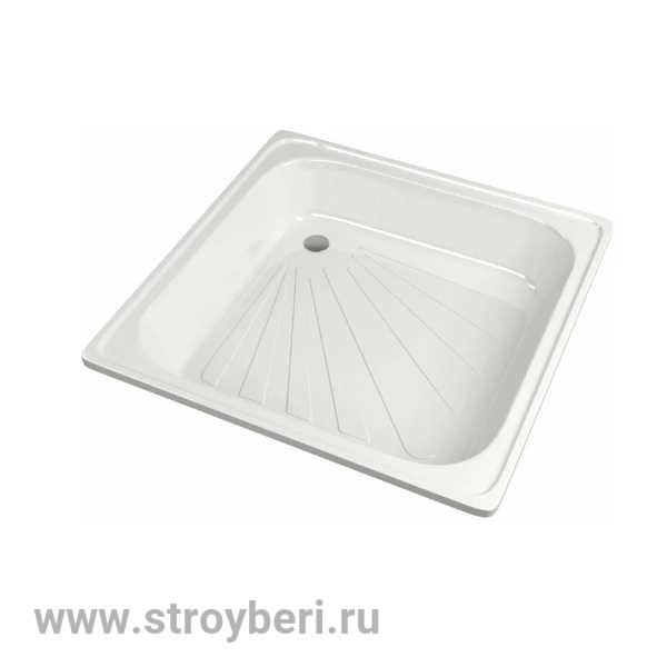Поддон квадрат 0,8*0,8*0,15 стальной