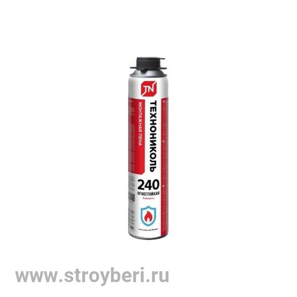 Пена монтажная огнестойкая ТЕХНОНИКОЛЬ 240 PROFESSIONAL