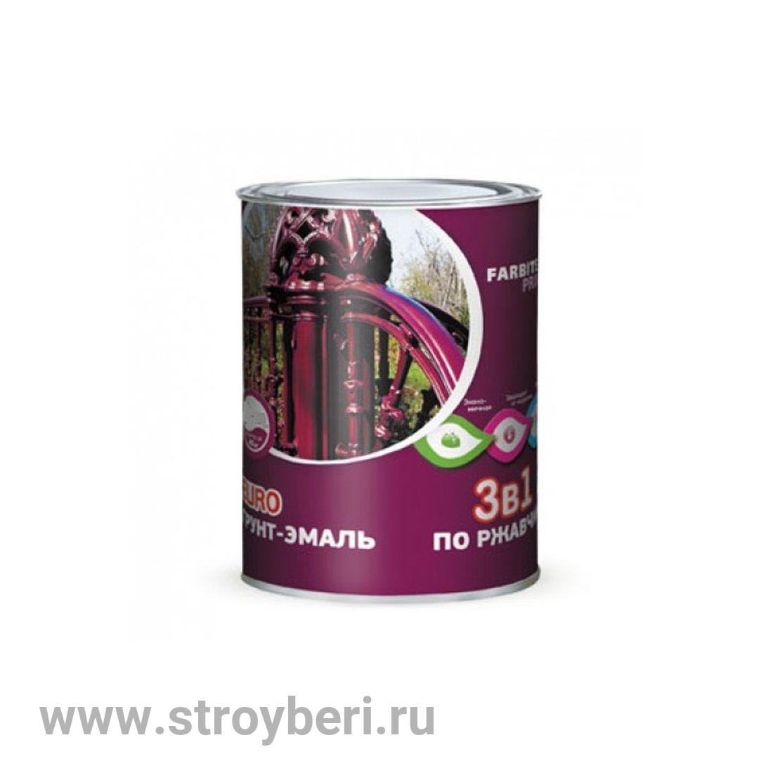 Грунт-эмаль по ржавчине голубой (0.9 кг) OLECOLOR