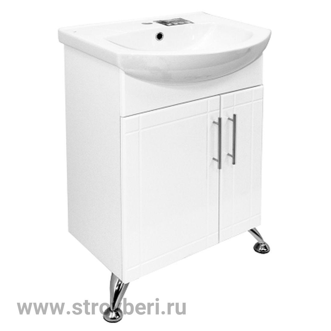 Тумба д/ванной 'ВИЛЕНА-55' под ум.Элеганс-55 (ПВХ) !