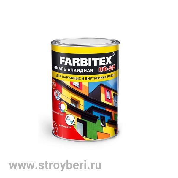 Эмаль алкидная ПФ-115 светло-голубой (1.8 кг) FARBITEX