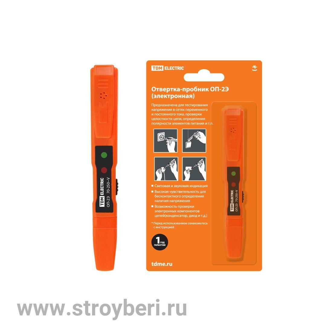 SQ0501-0001 Отвертка-пробник ОП-2Э TDM