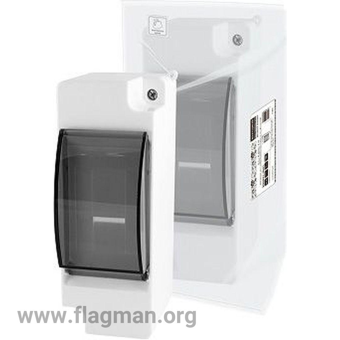 SQ0907-0601 Бокс КМПн-1/2 для наруж. уст. с п/прозрачной крышкой, IP30 НАРОДНЫЙ