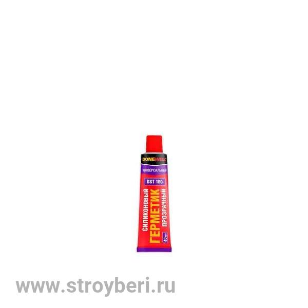 DST-100 Герметик DoneWell силиконовый универсальный прозрачный 40 мл