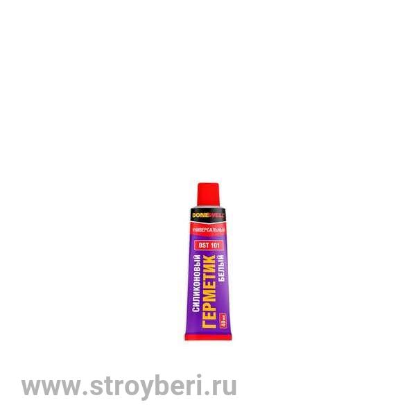 DST-101 Герметик DoneWell силиконовый универсальный белый 40 мл