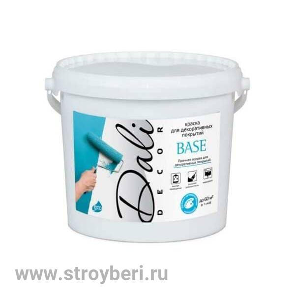 DALI-decor Base Краска для декоративных покрытий база А 0.9л