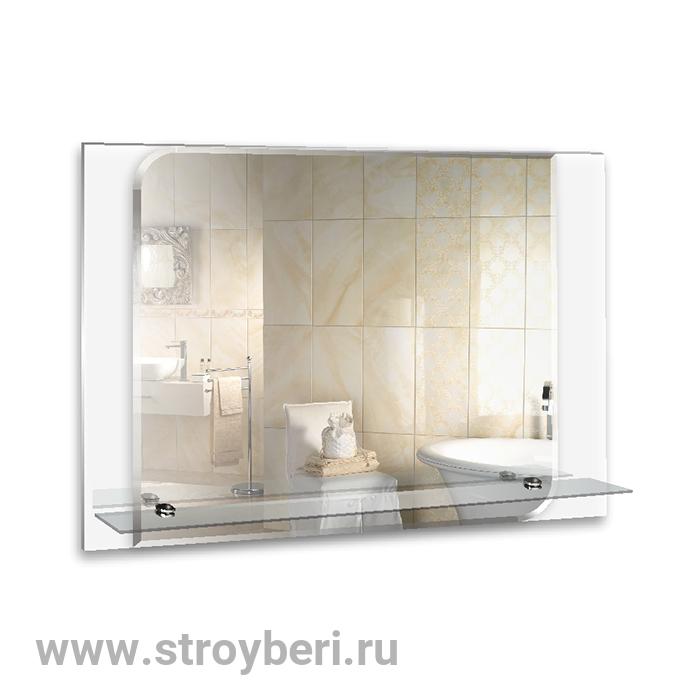 Зеркало MIXLINE 'Венеция' 740*500 (ШВ) с полкой