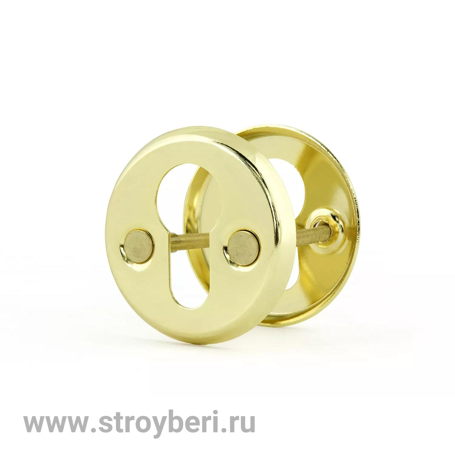 ФЗ накладка Е002 PB под цилиндр (ET)