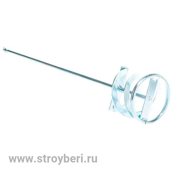35843 Венчик Турбо д/строительных смесей оцинков.SDS+ 100*600мм (насадка-миксер д/перфоратора) (20)