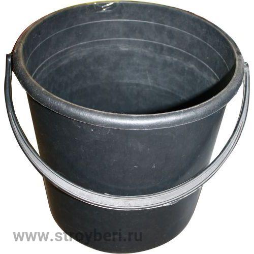 Ведро пл 10л г.Самара черное /10/