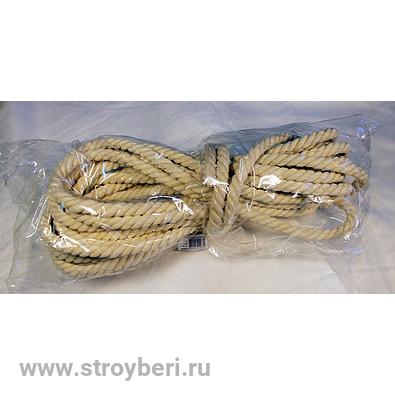 Веревка хозяйственная х\б d10мм по 11м /10/