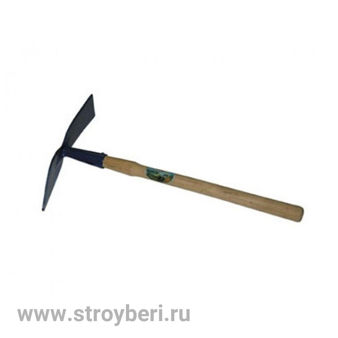 Мотыжка комбинированная прямая с дереянным черенком МК-2-1м /25/ 010910