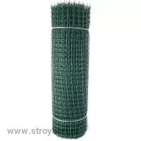 Сетка садовая квадратная для птичников 17*17мм 1*10м Хаки Ф-17/1/10