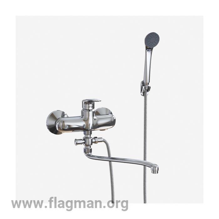 Смеситель для ванны и умывальника 40k MIXLINE ML05-02