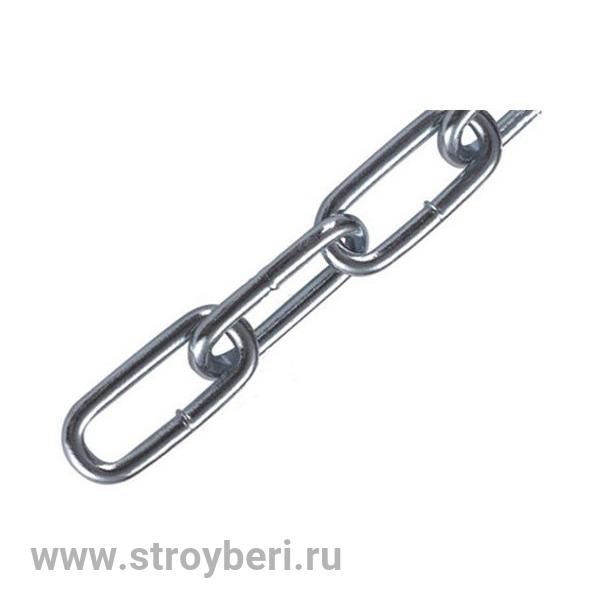 Цепь сварная длиннозвенная DIN 763 6мм (30) !