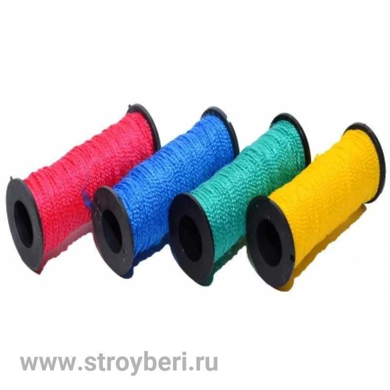 5-192 Нить капроновая цветная 65м на катушке