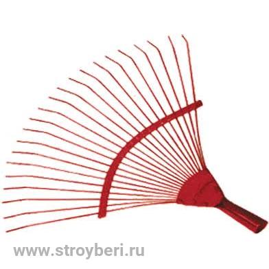 АКЦ010816 Грабли веерные проволочные 22 зуба Модерн б/ч д25