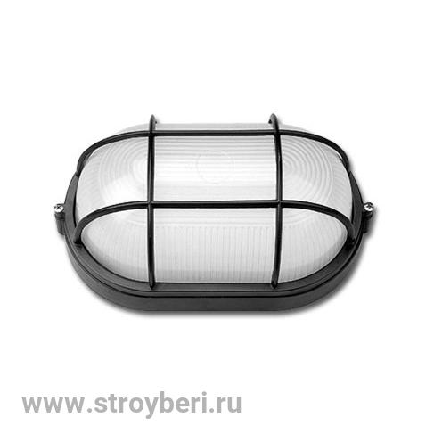 SQ0303-0037 Светильник НПБ1402 черный/овал с реш. 60Вт IP54 TDM